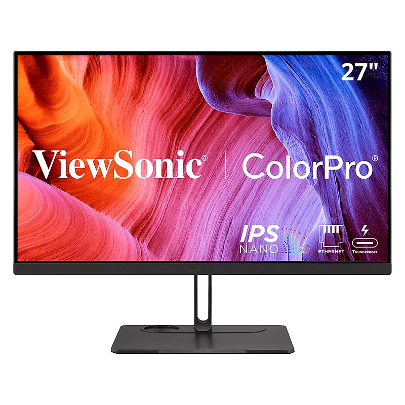 ViewSonic ColorPro 27" 4K Ultra HD 60Hz LCD Monitor, Black (VP2776T-4K) image 1