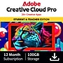 Adobe Creative Cloud Pro Student & Teacher Edition for 1 User, Subscription, Windows/Mac, Download~#|#~2CE34B59-5D46-408A-B0BDAF14279692E3_sc7