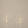 Nearly Natural 24-in Pre-Lit Artificial White Birch Branches with 80 Warm White LED Lights - Set of 2 (T4778-S2)~#|#~2CE8334C-C24E-4400-90AE176CB6EAF6E9_sc7