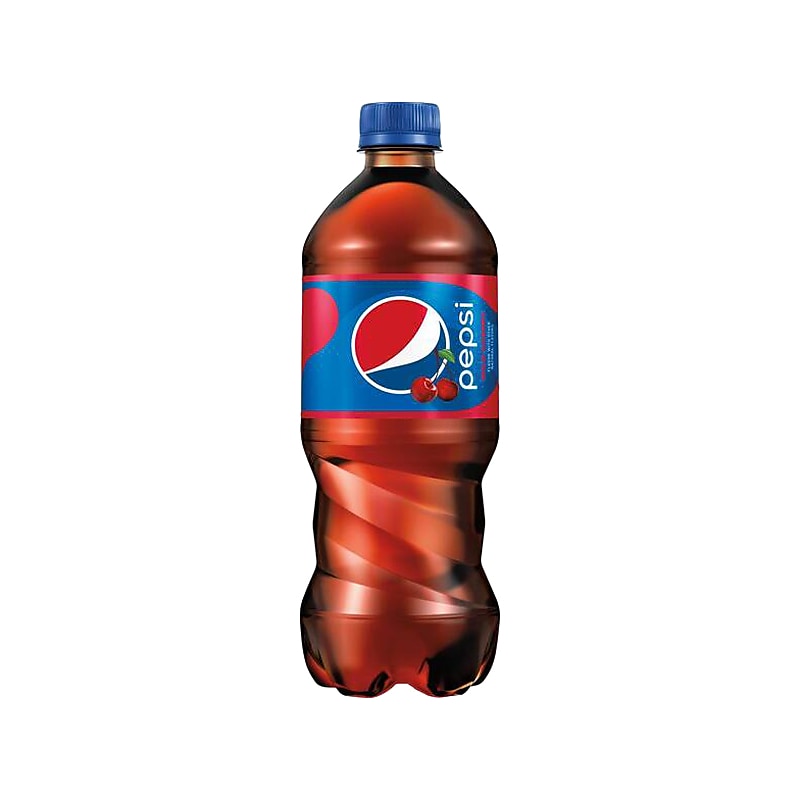 Pepsi Wild Cherry, 20 oz., 24 Bottles/Case (012000005596) image 1