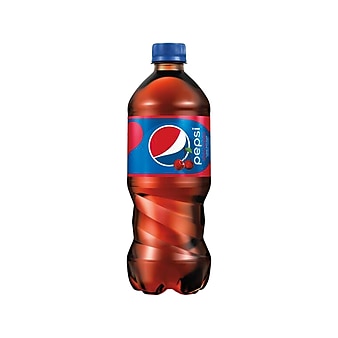 Pepsi Wild Cherry, 20 oz., 24 Bottles/Case (012000005596)