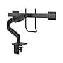 Humanscale M8.1 Adjustable Dual Monitor Arm with Crossbar, Up to 28" Monitors, Black (M82HBB)~#|#~2CEC9844-EF89-4EB5-9D187C54B15160BF_sc7