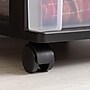 Iris Narrow Chest, 4 Drawer, Black, 2/Pack (575002)~#|#~2CED7403-03D2-4CFC-95164567CEFF4798_sc7