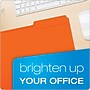 Pendaflex File Folder, 1-Tab, Assorted, Legal Size, Orange, 100/Box (R153 1/3 ORA)~#|#~2CF063DA-700D-444D-80720738F85816E1_sc7