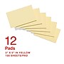 Staples Recycled Notes, 3" x 5", Sunshine Collection, 100 Sheet/Pad, 12 Pads/Pack (S-35YR12/52571)~#|#~2CF32086-766A-44E9-8E2CE8CDB2FF912A_sc7