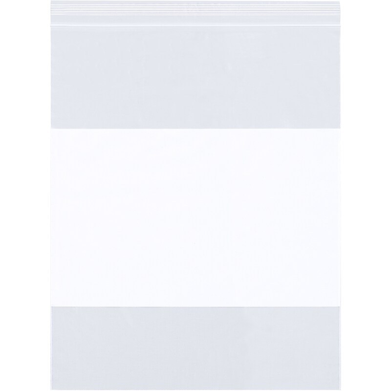 9" x 12" Reclosable Poly Bags, 2 Mil, Clear, 1000/Pack (PB3975) image 1
