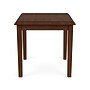 Lesro Weston 20"W x 20"D Wooden End Table, Riftwood Walnut (WS0620.WRW)~#|#~2CF6EADB-C5BB-45FC-B36090033ACF56CE_sc7
