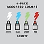 Excello Global Products Washable Chalk Marker, 1-2mm Tip, Assorted Colors (EGP-HD-0512-S)~#|#~2CF7FE59-8070-4D3B-9FF4B708FC9FE590_sc7