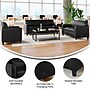 Flash Furniture Agent LeatherSoft Seating Set, Black, 3-Pieces (BT827USETBLK)~#|#~2CF87842-61C8-4CA1-914B3E93BB155061_sc7