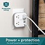 Philips Elite 3-Outlet Surge Tap with USB, 980J, 1 USB-A, 1 USB-C, 12W, White (SPP9393W/37)~#|#~2CFDAA65-1123-4B1B-A8DA932D7DB6CFA7_sc7