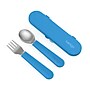 bentgo Kids Stainless Steel Utensils, Blue (BGKDUTSS-B)~#|#~2D000425-6545-4289-9409EB31EBEC8683_sc7