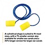 3M E-A-R Classic Corded Earplugs, 29 dB, Blue/Yellow, 200/Box (311-1101)~#|#~2D016034-0E0D-4E11-A159BA75C19A5BAF_sc7