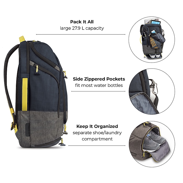 bago laptop backpack for men Amazon.com: BAGOK Travel Backpack for Men and Women, Flight-Approved  Carry-On Backpack with Laptop Compartment; Large-Capacity Personal Item for  Business, Work, School, or Weekend Trips (Black). : Electronics