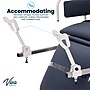 Viva Comfort Adjustable Exam Table Stirrups, White (ADI903-04-STIR-MK)~#|#~2D06E8FE-EE76-475D-A0D4278B3D5A5378_sc7