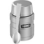 Thermos King Stainless Steel Insulated Food Jar, Stainless, 16 oz. (EASK3000MSTRI4)~#|#~2D08D16E-9CEF-4A2B-A19EB8BF1D5D7F5F_sc7