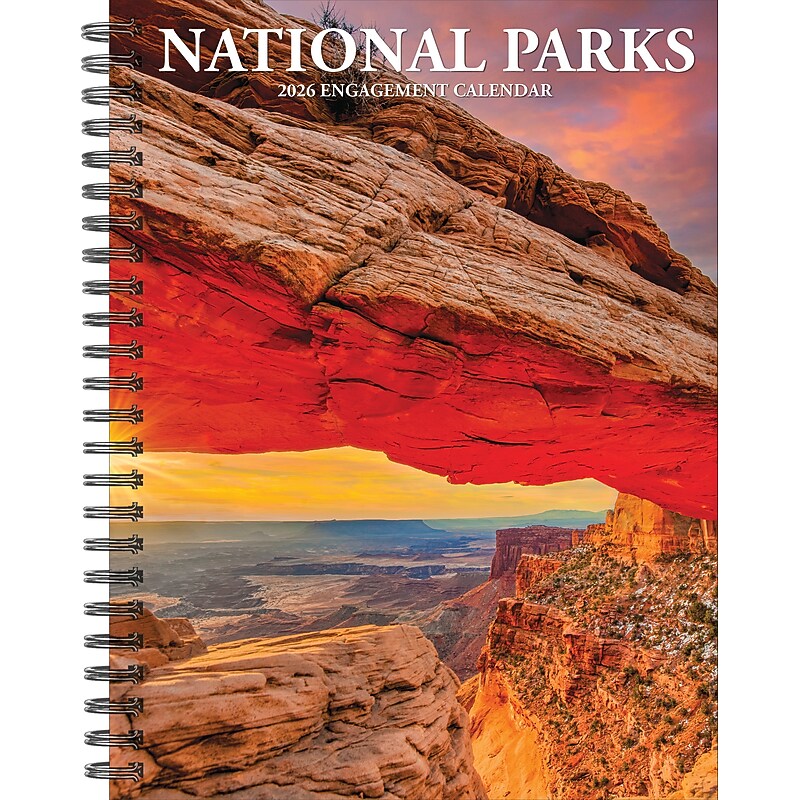 2026 Willow Creek National Parks 6.5" x 8.5" Daily & Monthly Personal Organizer (54659) image 1
