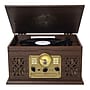 Victor State 7-in-1 Turntable Music Center w/ 3-Speed Record Player, CD/MP3/Cassette, FM, Dual Bluetooth In/Out, Espresso~#|#~2D0E8882-72C7-421D-8820FA67199D553A_sc7