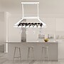 Elegant Designs 2 Light LED Overhead Wine Rack, White (WR1000-WHT)~#|#~2D0FA92C-82EF-46DA-A3FAA76723553DEA_sc7