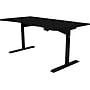 Arozzi Arena Moto 63"W Curved 29-46"H Adjustable Standing Gaming Desk, Black (AZ-ARENA-MOTO)~#|#~2D123CD8-D2A9-44E3-914585010599490A_sc7