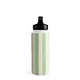 DENY Designs Spring Stripe II by Avenie Stainless Steel Double Wall Insulated Water Bottle, 18 oz., Green/White (88752-WBTL05)~#|#~2D1282FC-7454-4911-B1DF6EC1170473E9_sc7