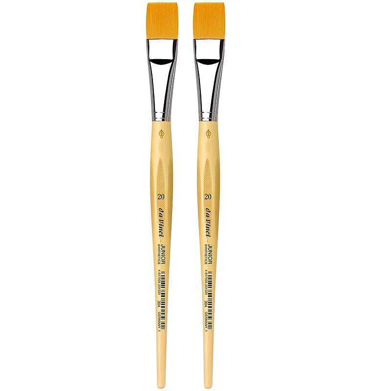 da Vinci JUNIOR Synthetics Tempera Synthetic Bristle Round, Size 2/Pack0 Student Brush, 2/Pack (DVXVA3042/Pack0-2) image 1