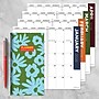 2026-2027 TF Publishing Flower Stencil 3.5" x 6.5" Calendar Year Monthly Planner, Paperboard Cover, Multicolored (26-7018)~#|#~2D1BF56E-83B2-4E20-83B3DA3E41358184_sc7