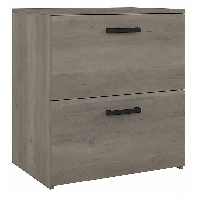 Bush Furniture City Park 2 Drawer Lateral File Cabinet, Driftwood Gray (CPF127DG-03) image 1
