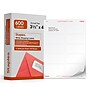 Staples Mailing Labels, Laser & Inkjet Printer Compatible Address Labels, 3.33 x 4, 6 Labels per Sheet, 100 Sheets, White~#|#~2D1DDAF9-E834-4739-A70B5F3A739C786E_sc7