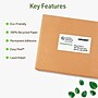 Avery EcoFriendly Laser/Inkjet Shipping Labels, 2" x 4", White, 1,000 Labels/Box (48163)~#|#~2D214637-B65A-41D9-B8FA177B2E57BAAE_sc7