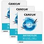 Canson Graduate 11" x 14" Watercolor Pad, 20 Sheets/Book, 3/Bundle (MCX525008009-3)~#|#~2D21B1AF-AB9C-4C23-A07B79C7FB94B8D6_sc7