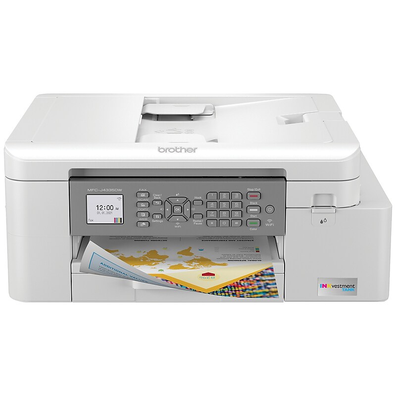 Brother InkVESTMENT Tank MFC-J4335DW Wireless Color All-In-One Supertank Inkjet Printer, Best for Home Office image 1