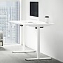 FlexiSpot ET155E 55"W Electric Rectangular Adjustable Standing Desk, White (4SPL-S09010063)~#|#~2D2AA865-3927-4864-B3C6B7BBD08A13D5_sc7
