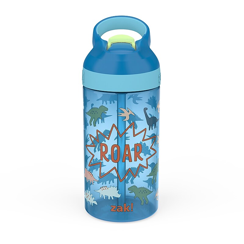 Zak! Atlantic Dinomite Plastic Water Bottle, 16 oz. (7208-T380) image 1