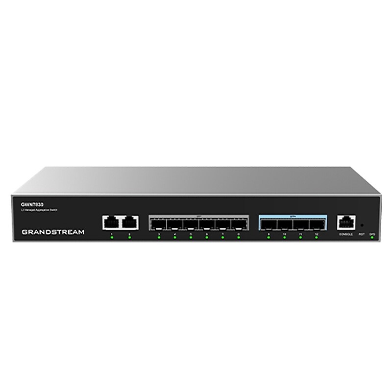 Grandstream GWN7830 2-Port Ethernet Enterprise Managed, 48Gbps, Black (GWN7830) image 1