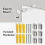 U Brands Glass Dry-Erase Whiteboard, 6' x 3' (00123AANNN)~#|#~2D31EB97-E720-49E7-BD8B5E3BCED76CC7_sc7