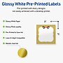 Avery Square Multipurpose Labels, 3" x 3", White, 60/Pack (19479370466)~#|#~2D355CD8-A52C-4113-B0840EC00F683A14_sc7