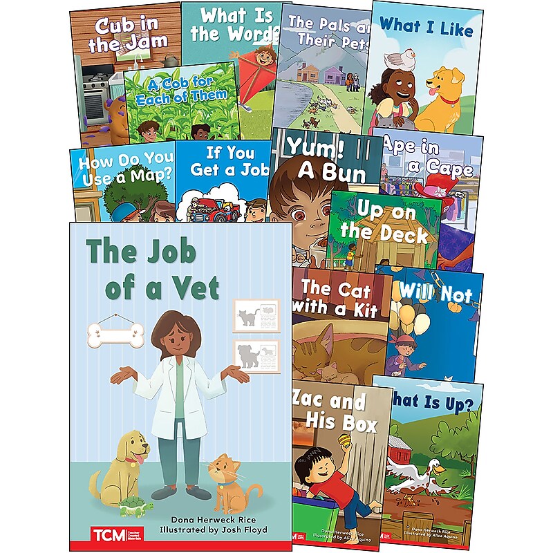 Teacher Created Materials Decodable Books: Read & Succeed Boxed Set, 15/Set (SEP145497) image 1