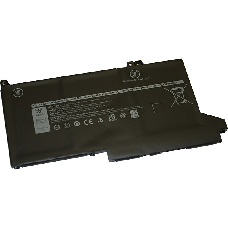 Battery Technology Li-Ion Replacement Battery for Dell Latitude 5300/7300/7400, 3680mAh (0G74G-BTI) image 1