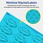 Avery Printable Oval Multipurpose Labels, 1-1/8" x 2-1/4", Bright Blue, 1680/Box (94054)~#|#~2D42EFEB-88A9-422A-9106423DAE8175AC_sc7