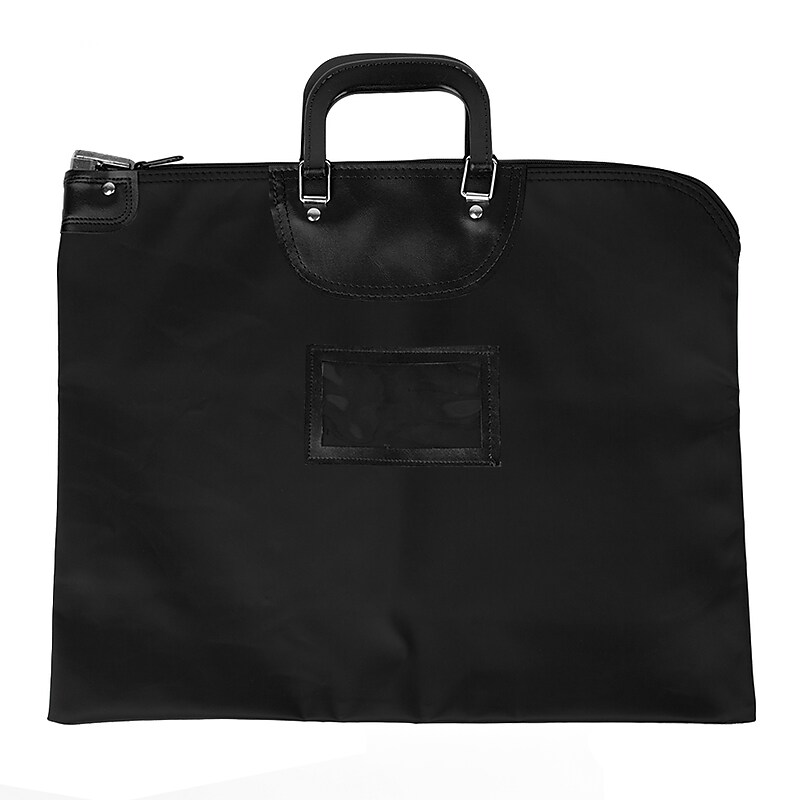 Bank Supplies Transit Bag, Black (611-11523-BK) image 1
