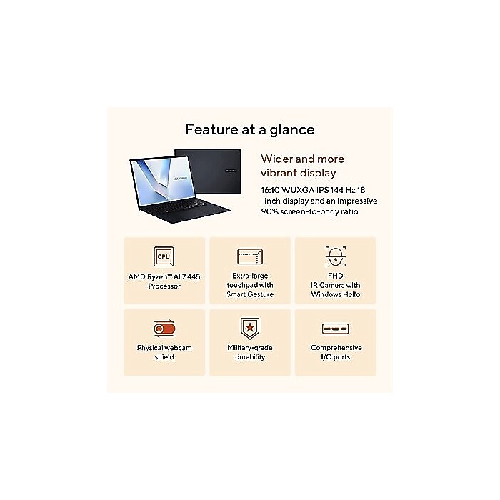 ASUS Vivobook 18 WUXGA 18
