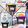 Dbest GoCart Grocery Shopping Cart Laundry Basket on Wheels, Black (01-520)~#|#~2D49C7A4-73EF-477B-BB029A13EC892652_sc7