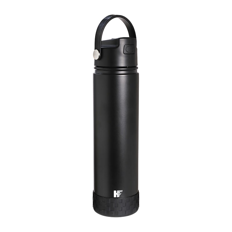 HYDRAFLOW Hybrid Stainless Steel Water Bottle, 25 oz., Black (435087) image 1