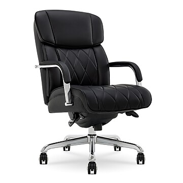 La-Z-Boy Cantania Ergonomic Bonded Leather Swivel Executive Chair