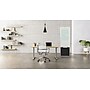 Versare ShieldWrite Level 3A Double Sided Magnetic Painted Steel Mobile Whiteboard, 2' x 6', Cloud Gray (1200006)~#|#~2D4C7BD1-FC38-47AA-A86576288CF7CF4F_sc7