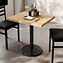 Flash Furniture Bennett Wooden Commercial Indoor Table, 30" x 24", Natural Top/Black Base (GSF2430NTTR18)~#|#~2D4D0201-2B38-4D3A-9B8B611DCCE79BE8_sc7