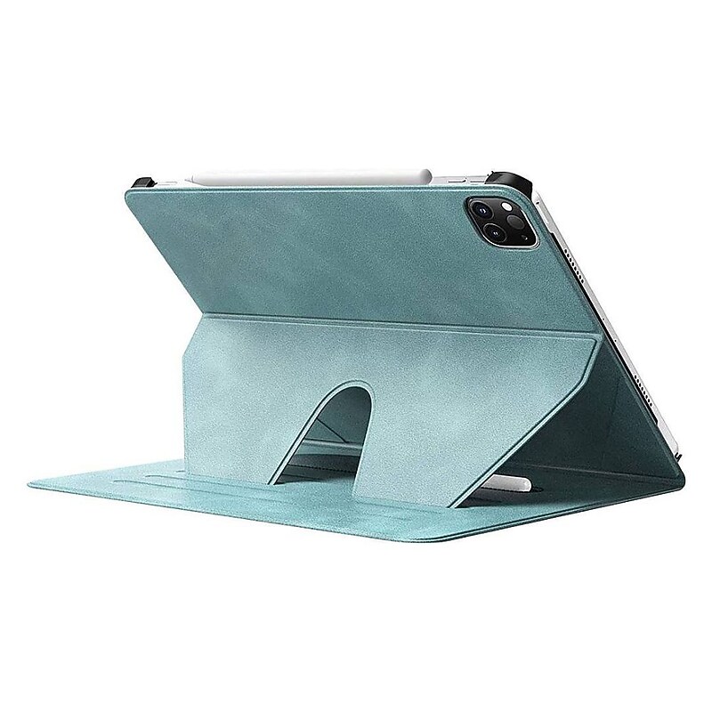 SaharaCase Multi-Angle Folio Case for iPad Pro 11" (2nd, 3rd, 4th Gen 2020-2022) (M2 2024/M3 2025), Aqua (TB00008) image 1