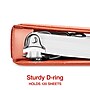 Staples 1/2" 3-Ring View Binder, D-Ring, Orange (26430-CC)~#|#~2D51F7D0-D157-4775-B0417F12399DE67A_sc7