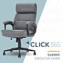 Click365 Classic Ergonomic Bonded Leather Swivel Executive Chair, Gray (CCHR10022D)~#|#~2D5292AE-5503-4AF3-95278F3C8D044039_sc7