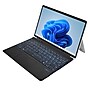 Adesso Aluminum 13" Portable Bluetooth Keyboard/Cover Case for Microsoft Surface Pro 8 & 9 & 10 & 11, Black (WKB-7040)~#|#~2D578417-FE98-4ADC-96B47947D6B6D041_sc7